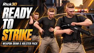 Details READY TO STRIKE - Weapon Draw & Holster Pack + EXTRAS (FiveM Animations Pack) News