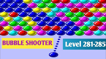 Bubble Shooter Level 281-285 by Bubble Shooter. Bubble Pop Androidios Gameplays & Walkthrough