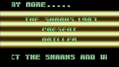 The Sharks Intro 4 ! Commodore 64 (C64)