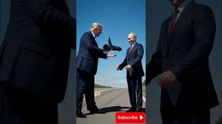 Trump betrays Volodymyr Zelenskyy and Emmanuel Macron and gives a present to Vladimir Putin! Funny!