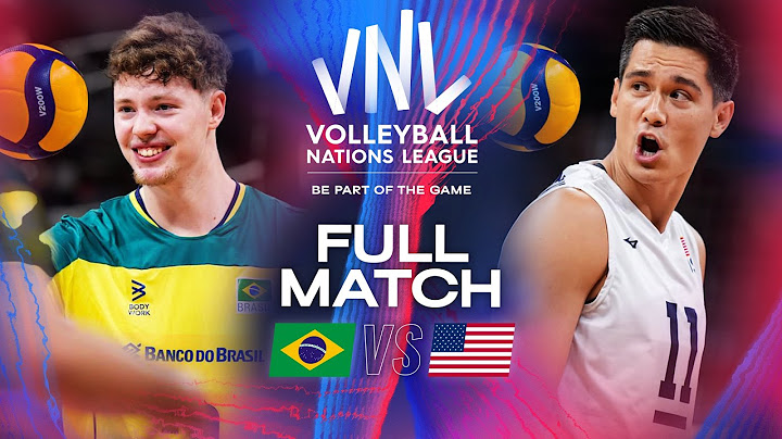 Brazil 🇧🇷 vs. USA 🇺🇸 - VNL 2024 | Full Match - Week 3