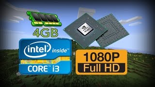 Minecraft Test | i3 M350 - GeForce GT 325M - 4GB RAM