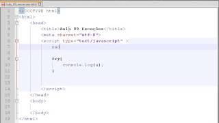 Aula 25   try catch   Curso de JavaScript