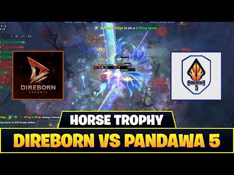 [ID] MOCEL BIKIN IO CARRY META LAGI?! DIREBORN VS PANDAWA 5 ▌LUNAR HORSE TROPHY DOTA 2 HIGHLIGHTS