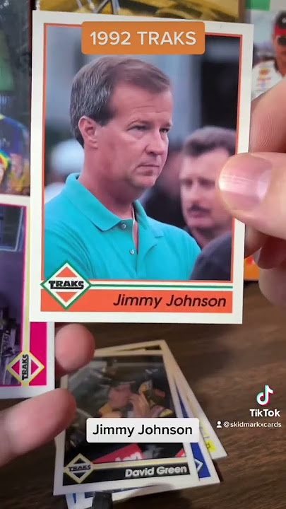 1992 TRAKS NASCAR racing cards #nascar #tradingcards #1992