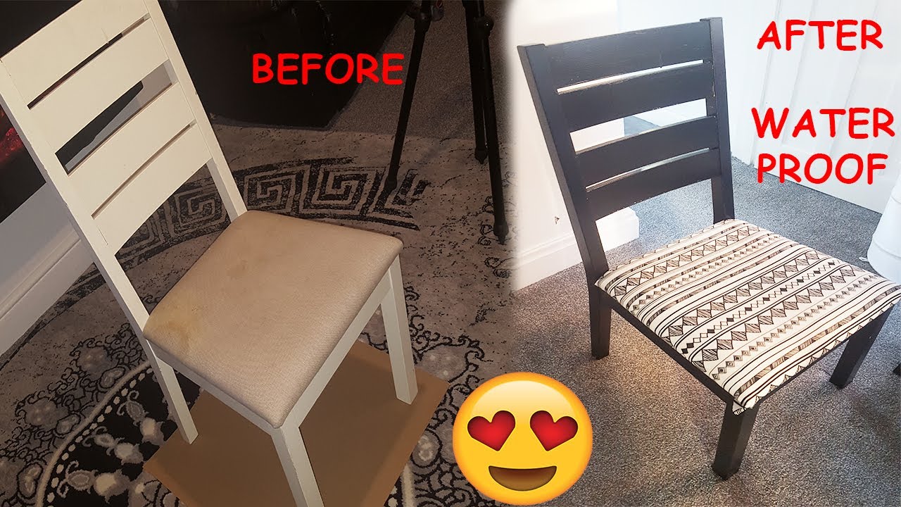 DIY Upcycle Dinning Chairs | Before And After 2017 Dinning table paper mache