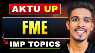 AKTU Fundamentals of Mechanical Engineering (FME) | Most Important Questions 