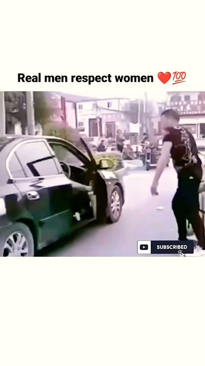 Real men respect Women #trendingshorts #viralshort #gentleman #respect_women #