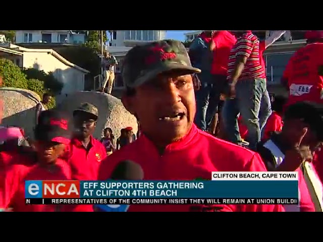 The EFF is at Clifton Beach tonight