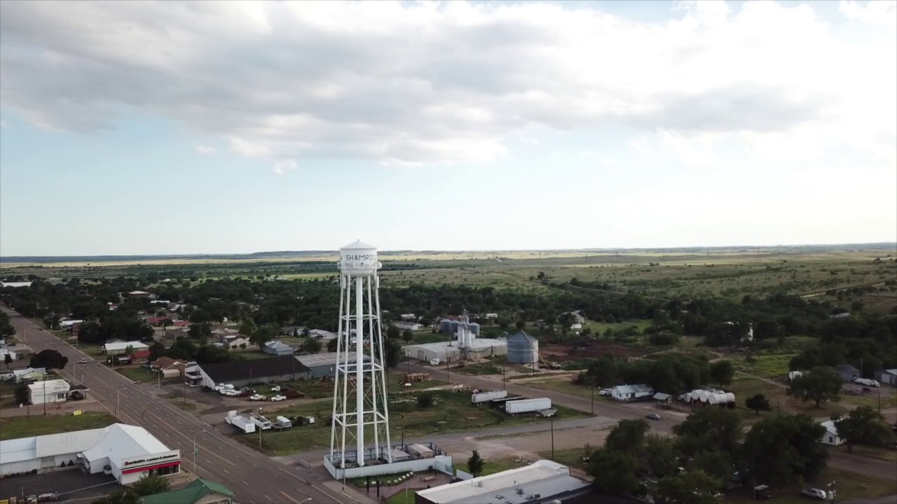 Shamrock, TX Drone Video