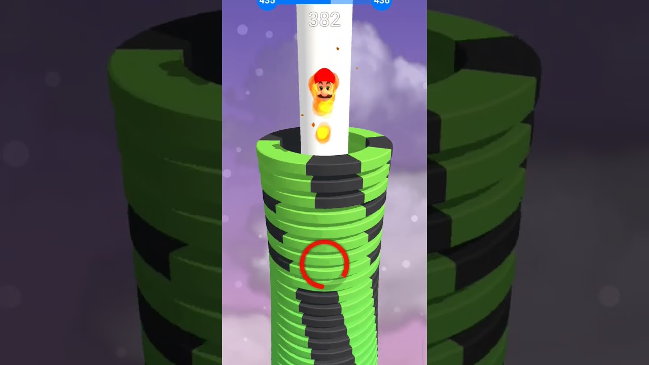 💥 Smashing Through Level 435 in Stack Ball! 🎮
