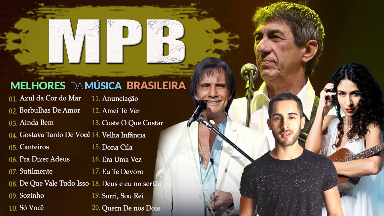 ⁣MPB Ao Vivo - Música Popular Brasileira Anos 70 80 90 Nacional - Tim Maia, Fagner, Nando Reis #t198