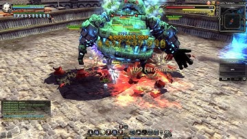 Adept practicing skill rotation