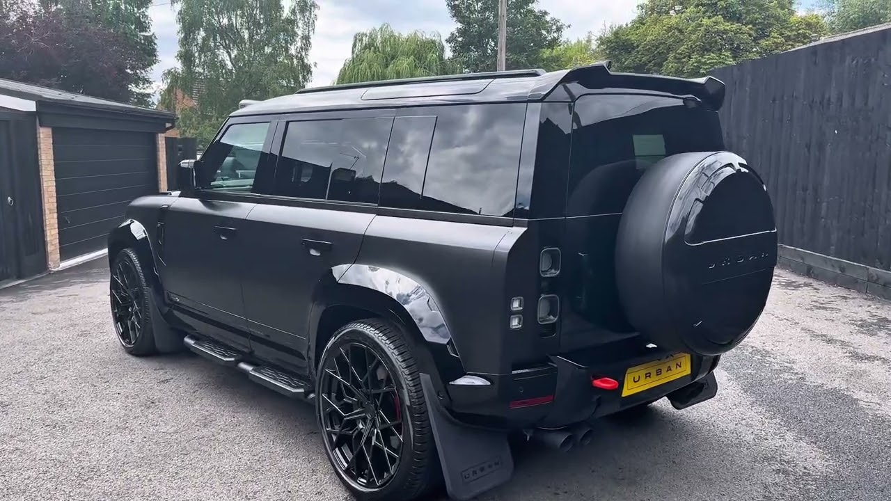 Urban Widetrack Defender 110 Satin Black UC9 Wheels - YouTube Urban Widetrack Defender 110 Satin Black UC9 Wheels - YouTube