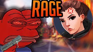 I Made My Teammates Rage... (TROLLING TOXIC PLAYERS IN OVERWATCH!)