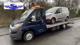 2017 67 Fiat Ducato 35 automatic AMS Beavertail car transporter recovery truck
