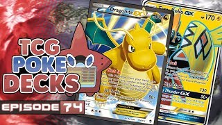 DRAGONITE EX + TAPU KOKO GX [TCG PokeDECKS #074]