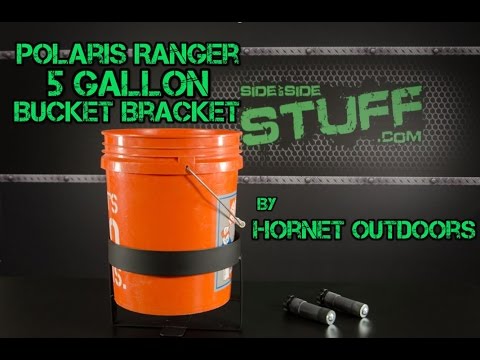 Polaris Ranger 5 Gallon Bucket Holder by Hornet Outdoors