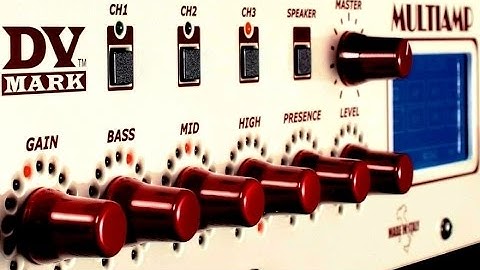 Petrucci Live Sound: DV Mark MULTIAMP + Ibanez RG 620 BM