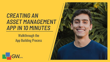 Building an Asset Management app in 10 minutes!
