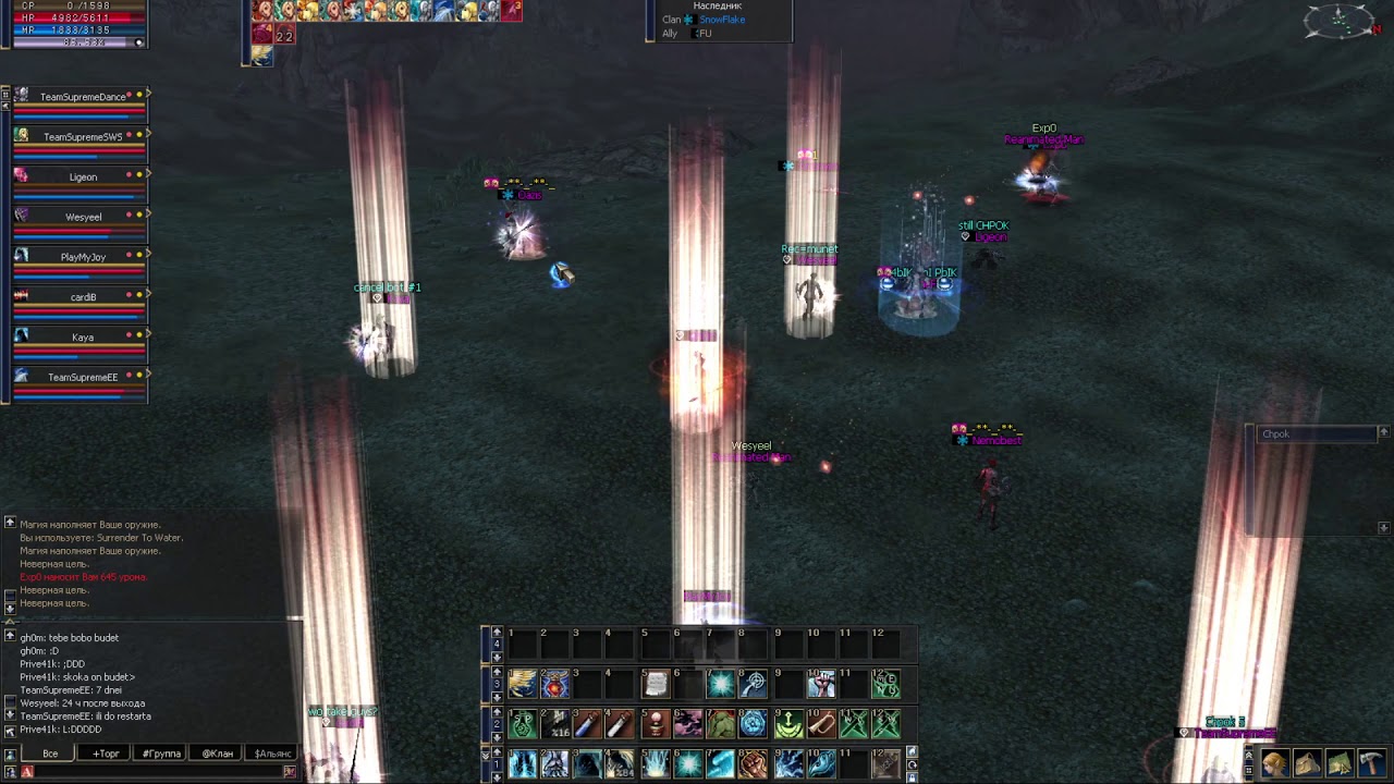 TeamSupreme vs  SnowFlake