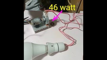 Mini 220v Generator ||👌खराब cooler की motor से बनाया Mini Generator #shortvideo #shorts