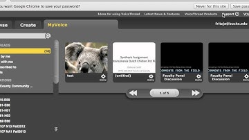 Access to the Bucks VoiceThread Account.mp4