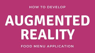 Augmented Reality Food Application in Unity 3D and Vuforia screenshot 5