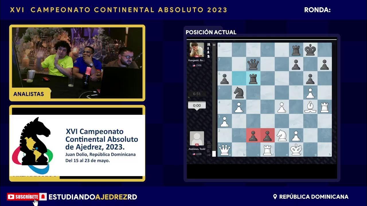 XVI Campeonato Continental Absoluto De Ajedrez de Las Américas 2023.
