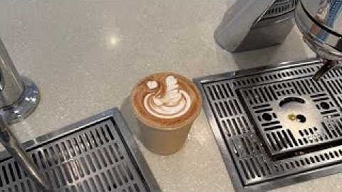 POV- Relaxing barista workflow at a top London cafe...