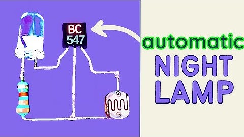 LDR Light Sensor Project | Auto On/Off