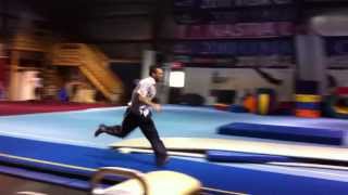 Monkey Gainer into Foam Pit