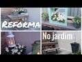 Reforma no jardim - antes e depois - decoração e organização - Bélgica