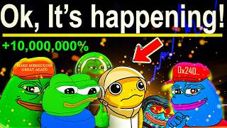 Bitcoin & Pepe Coin Bottoming Get Ready!! Turbo Coin Mog and others
