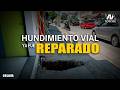  Atienden hundimiento en calle Antonio Plaza, pero persisten áreas con deterioro urbano