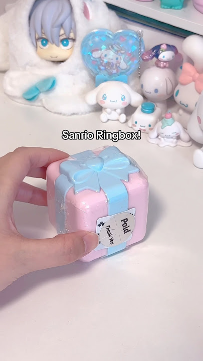 Propose to me with this please 😭 #sanrio #cinnamoroll #kuromi #pompompurin #mymelody