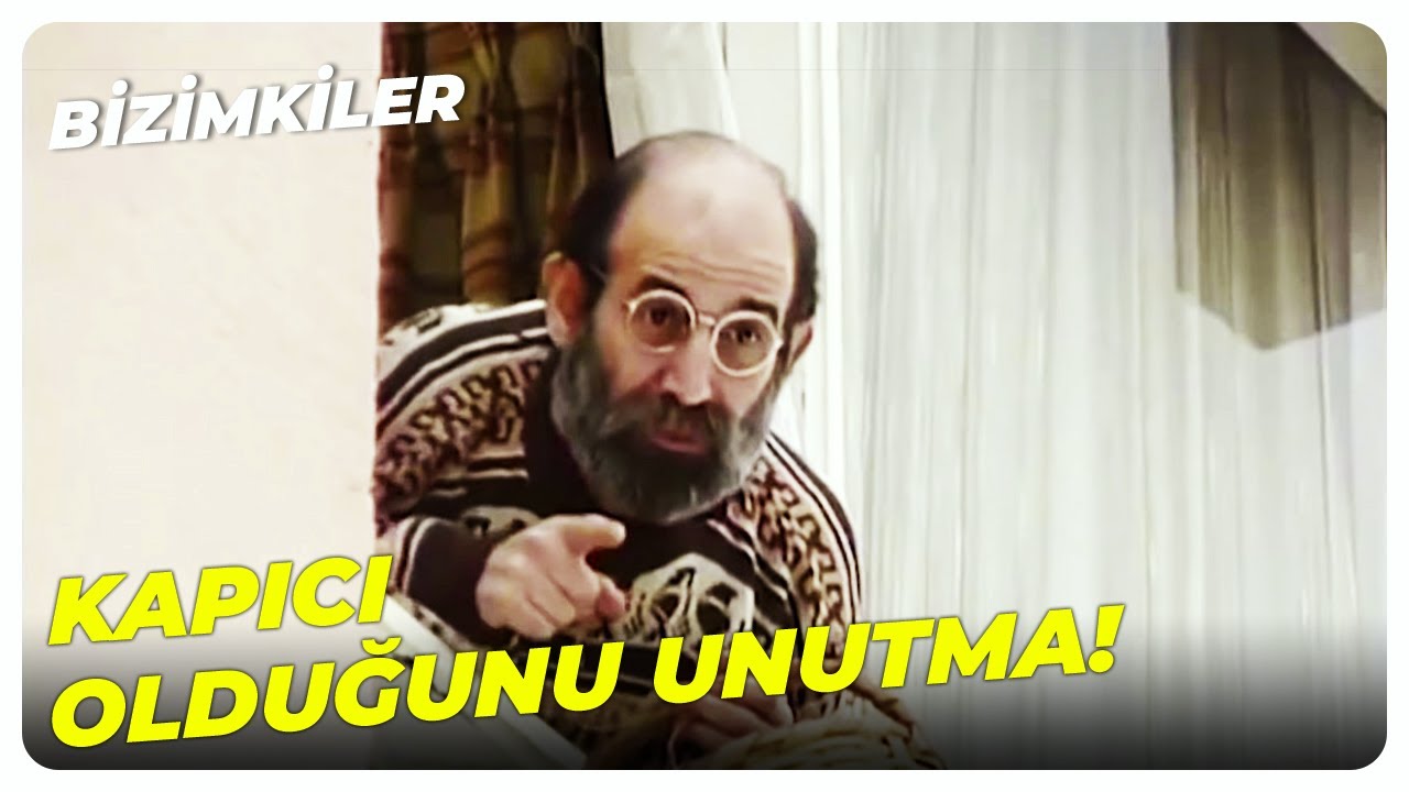 Baykuş Cemil'den Kapıcı Cafer'e Azar Çekiyor - Bizimkiler 47.Bölüm