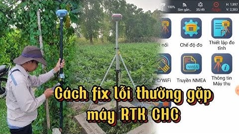 Fix Lỗi Thường Gặp Trên Máy RTK CHC #thietbigeotex #chc #gnssrtk #gnss