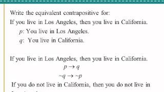 Equivalent Statements