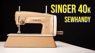 Everything about the Singer 40 sewhandy toy sewing machine