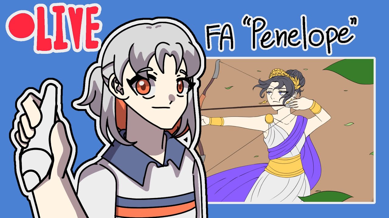 🔴 LIVE วาด Fan Art Pelenope