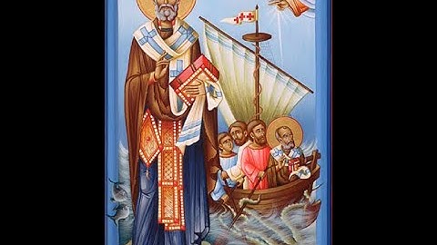 December 6: St Nicolas the Wonderworker, Archbishop of Myra in Lycia