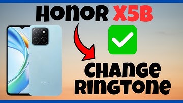 How to Set Custom Ringtone / Change Ringtone Honor X5b