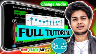 Lexis Audio Editor Full Tutorial Urdu/Hindi2025 |How To Edit Voice |Audio Editing For Beginnrs 