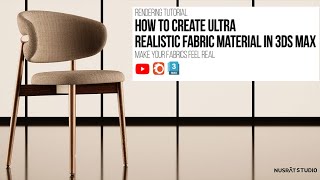 How To Create Ultra Realistic Fabric Material In 3ds Max