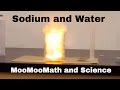 Sodium in water explosion -Chemical Reaction