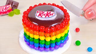 Amazing Kitkat Cake 🌈🎂 Best Of Rainbow Chocolate Cakes Recipe Compilation | 1000+ Miniature Cake