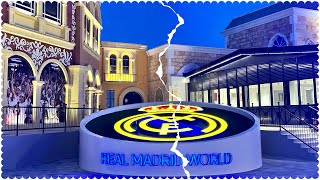 Real Madrid World Full Walkthrough Night View | Hala Madrid |  Dubai Park & Resort @FurbyFakhoVlogs