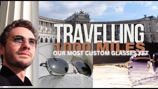 We MADE 3 One of a kind Cartier Glasses (And flew them to #Vienna)