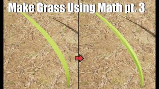 UE5 Procedural Grass Using Bezier Curves pt. 3: Pixel Shading